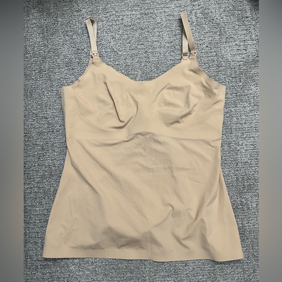 KNIX - Size XXL Leakproof Nursing Maternity Tank in Nude Beige - Picture 5 of 7